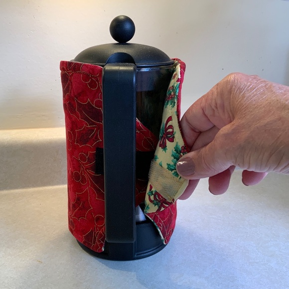 Christmas French Press Coffee Cosy - Picture 4 of 6